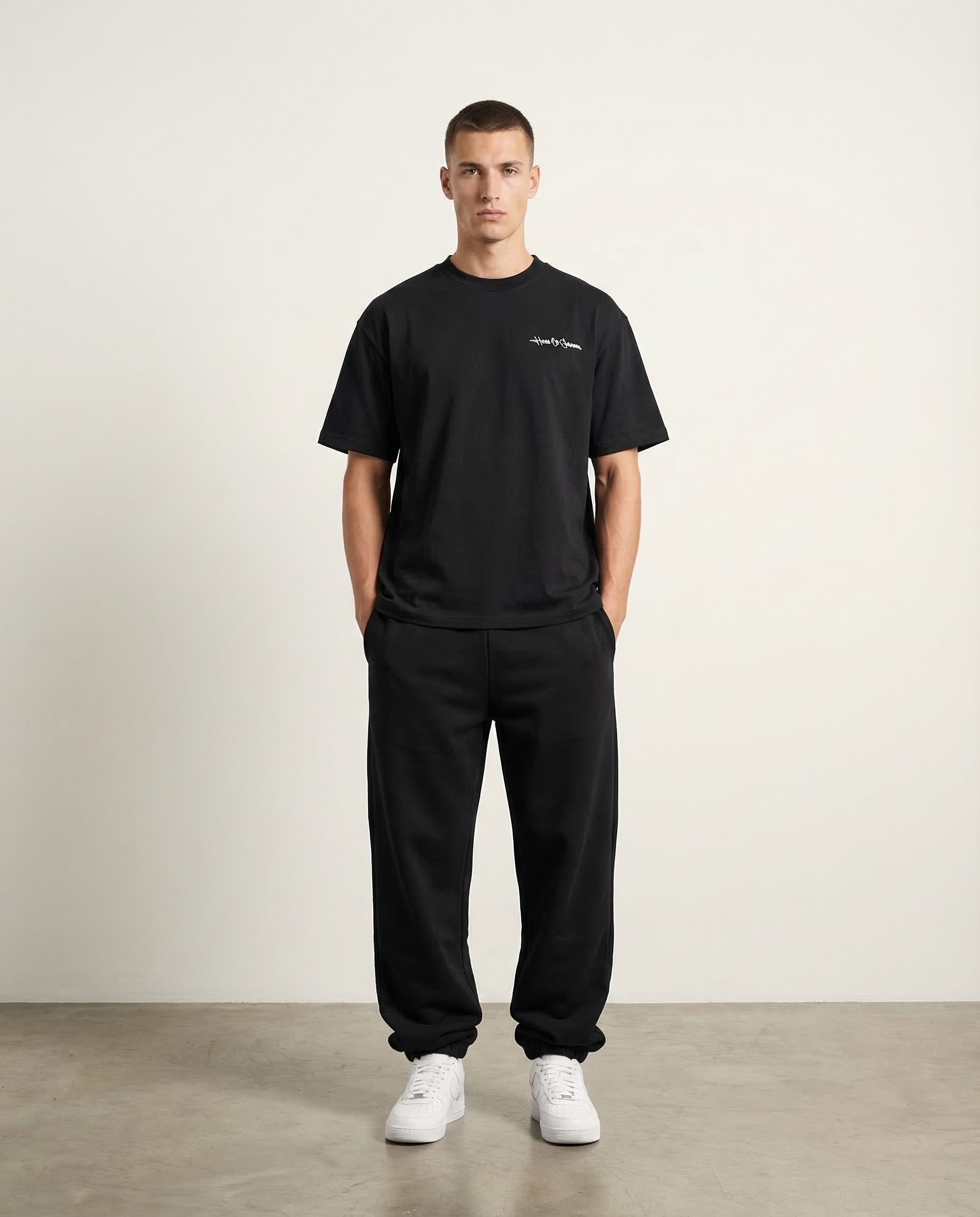 Black Logo Tee