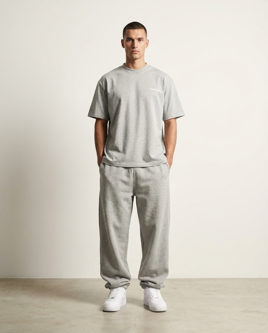 Grey Logo Tee